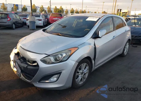 2013 Hyundai Elantra Gt из США, поврежденный, VIN KMHD35LE1DU109476
